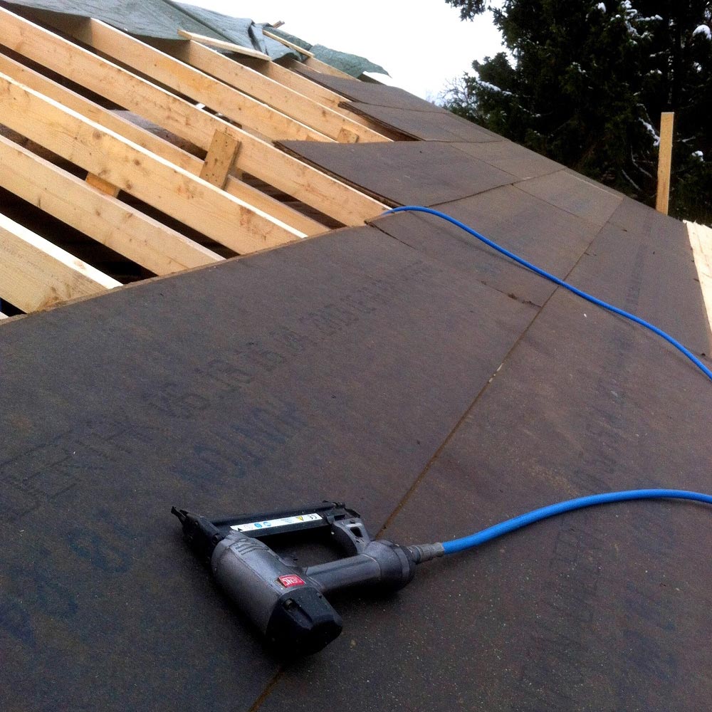 Bituminous Wood fibre board Bitumfiber roof