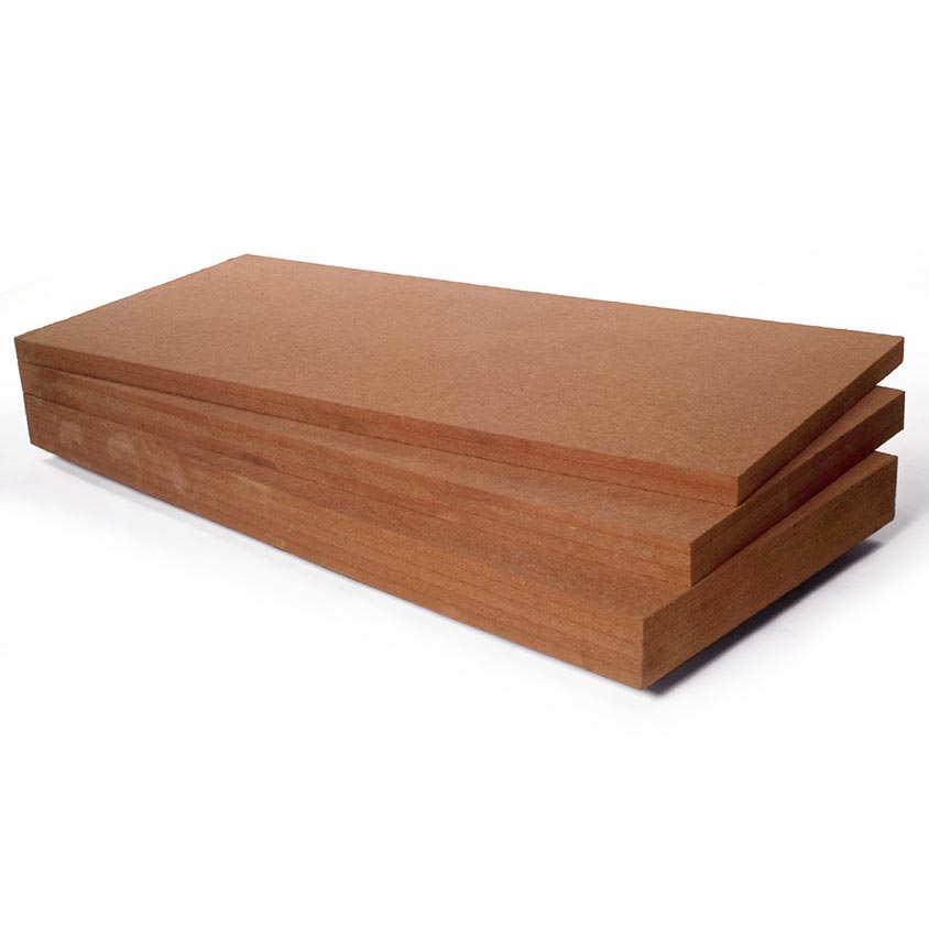 Wood fibre board FiberTherm Roof dry thermal insulation for roofs and attics