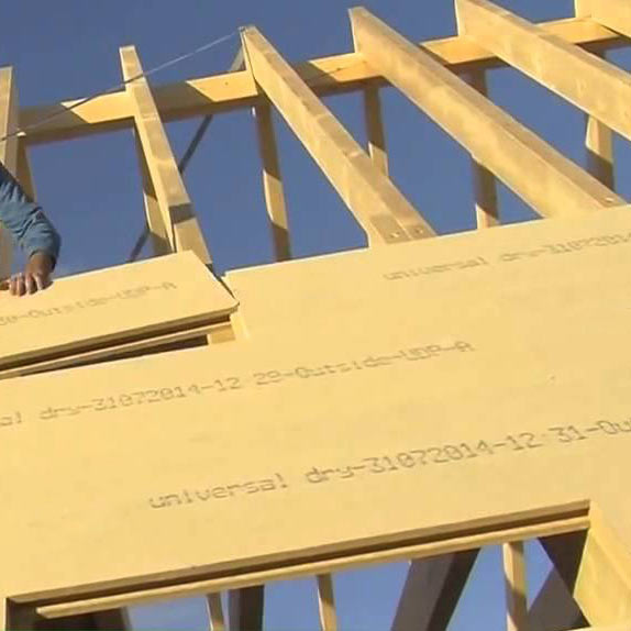 Wood fibre board FiberTherm Universal dry roof insulation